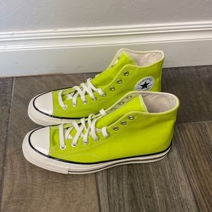 lime green trainers